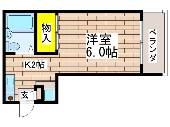 ハイツマイルドの物件間取画像